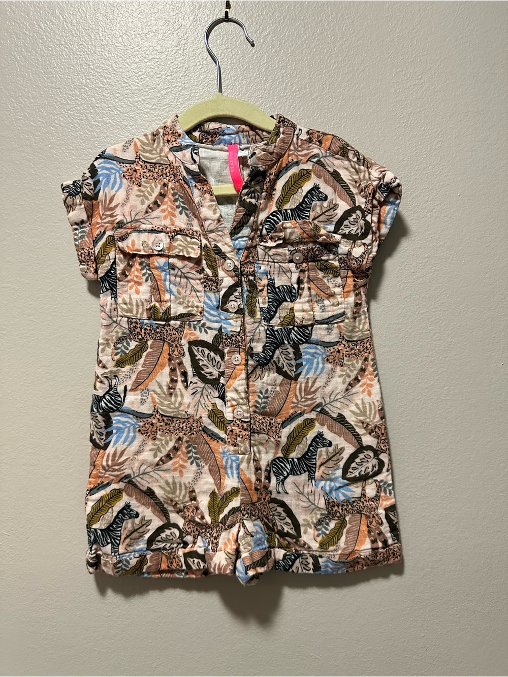 Seafolly safari romper size 4